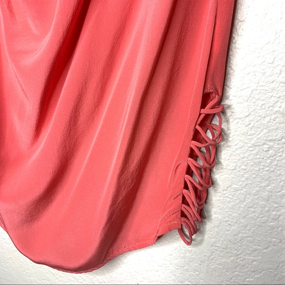 Zimmermann pink strapless silk mini dress size 2 - Picture 3 of 8